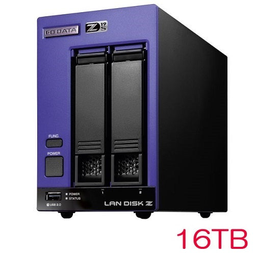 IO DATA HDL2-Z19SATA-B HDL2-Z19SATA-16B [WS IoT2019 Std 2 Drive NAS 16TB]