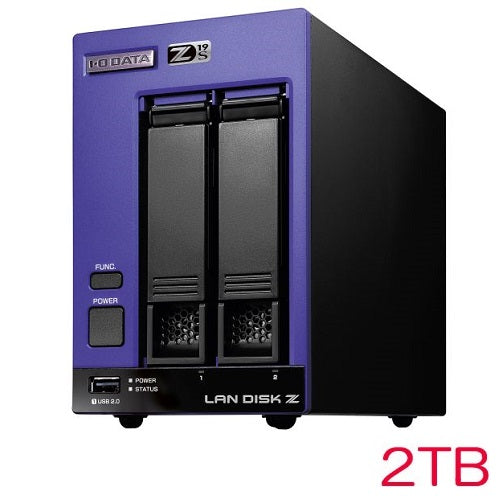 IO DATA HDL2-Z19SATA-B HDL2-Z19SATA-2B [WS IoT2019 Std 2 Drive NAS 2TB]