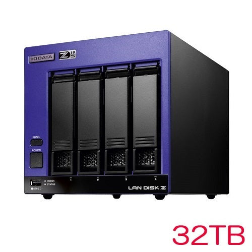 IO DATA HDL4-Z19SATA-B HDL4-Z19SATA-32B [WS IoT2019 Std 4 Drive NAS 32TB]