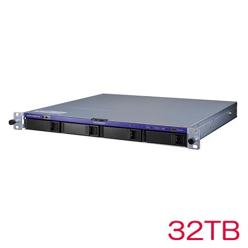 IO DATA HDL4-Z19SATA-UB HDL4-Z19SATA-32-UB [WS IoT2019 Std 4 Drive 1U NAS 32TB]