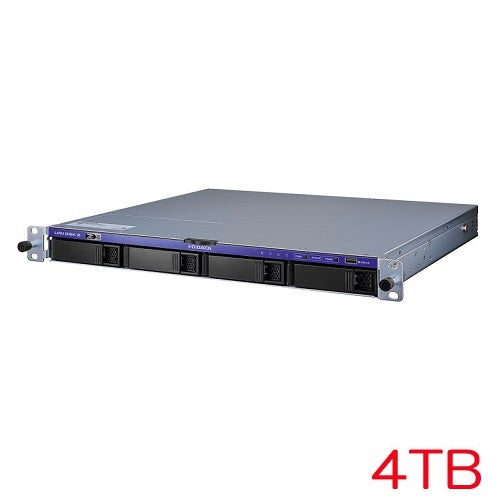 Io Data HDL4-Z19SATA-UB HDL4-Z19SATA-4-UB [WS IoT2019 Std 4 Drive 1U NAS 4TB]