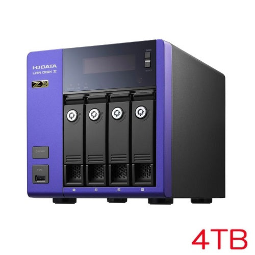 IO DATA HDL4-Z19SI3A-B HDL4-Z19SI3A-4B [10GbE WS IoT2019 4 Drive NAS 4TB]