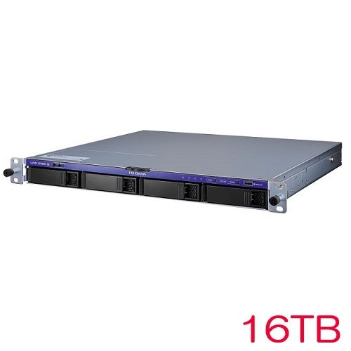 IO DATA HDL4-Z19WATA-UB HDL4-Z19WATA-16-UB [WS IoT2019 Wg 4 Drive 1U NAS 16TB]