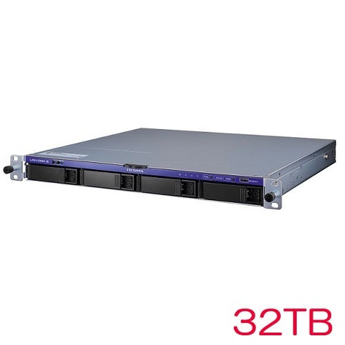 IO DATA HDL4-Z19WATA-UB HDL4-Z19WATA-32-UB [WS IoT2019 Wg 4 Drive 1U NAS 32TB]