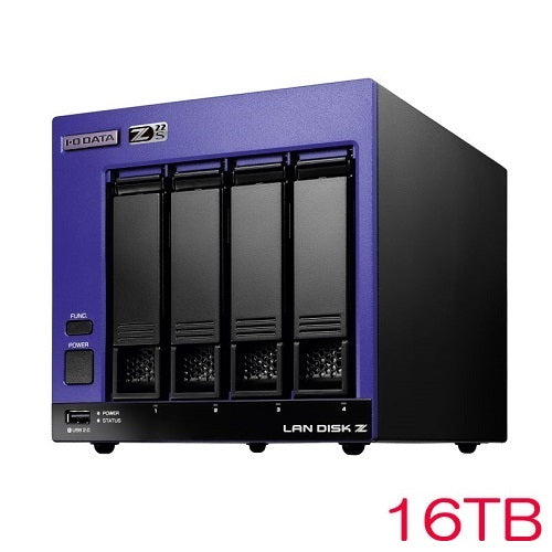 IO DATA HDL4-Z22SATAB HDL4-Z22SATA16B [WS IoT2022 Std 4 Drive NAS 16TB]