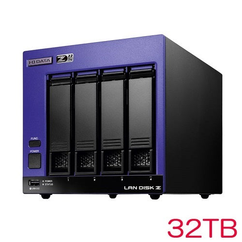 IO DATA HDL4-Z22SATAB HDL4-Z22SATA32B [WS IoT2022 Std 4 Drive NAS 32TB]