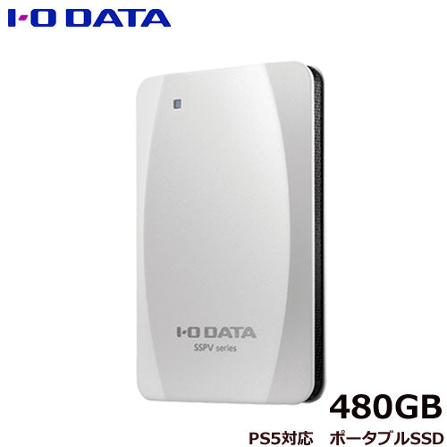 IO Data SSPV-USC480GE [PS5 compatible portable SSD 480GB]