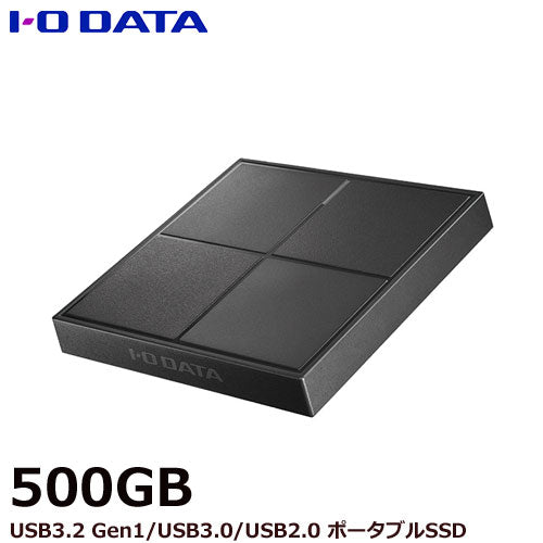 IO Data SSPL-UT500K/E [USB3.2 Gen1 (USB3.0) Compatible portable SSD 500GB]