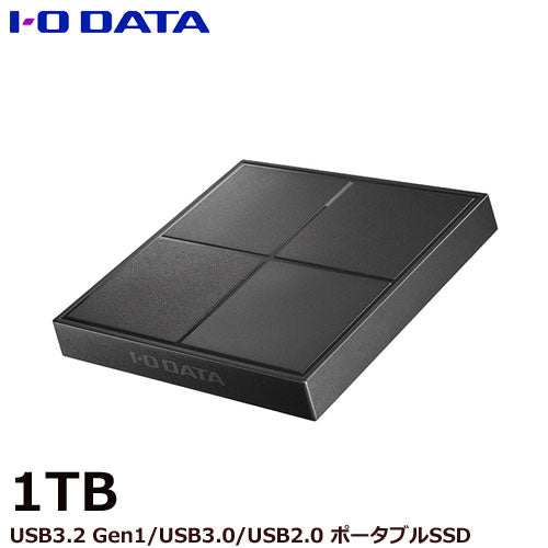 IO Data SSPL-UT1K/E [USB3.2 Gen1 (USB3.0) Compatible Portable SSD 1TB]