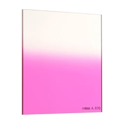 Kenko COKIN P Series 83 × 100mm square half gradation filter Fru pink 1 P670 [200670]