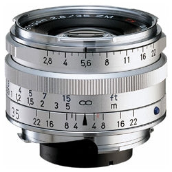 CARL ZEISS C BIOGON T* 2.8/35 ZM Mount Silver