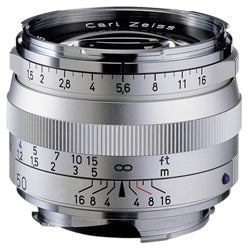 CARL ZEISS C SONNAR T* 1.5/50 ZM Mount Silver