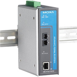 MOXA IMC-P101-M-SC [PoE 10/100T (X) ⇒ 100FX Media Converter, Multi SC]