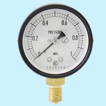 Ordinary pressure meter (A/B frame/standing type) 60φ format: AA10AA10-123  7MPa