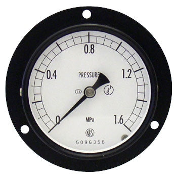 Ordinary pressure meter (D frame/embedded type) 100φ format: AE15AE15-241  35MPa