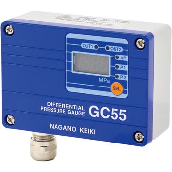 Digital differential pressure meter number: GC55GC55-160-G7NB000 0~1MPa