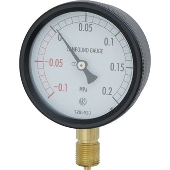 Sealed pressure meter (A/B frame/stand form) 75φ format: BC10BC10-133 -0.1~3MPa