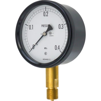 Sealed pressure meter (A/B frame/stand form) 100φ format: BE12 (plastic case)BE12-141  25MPa