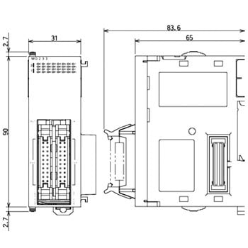 Programmable controller CJ1/CJ1M I/O unitCJ1W-MD233