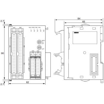 SYSMAC CJ series position control unit (high -speed type)CJ1W-NC434