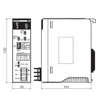 Programmable controller VS series CONTROLLER LINK unit CS1W-CLK23