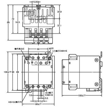 Solid state contactor for three -phase motors (single function type) G3JG3J-205BL DC12-24