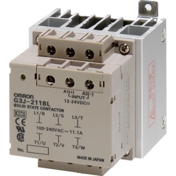 Solid state contactor for three-phase motors (soft start type) G3J-SG3J-S205BL-DC12-24