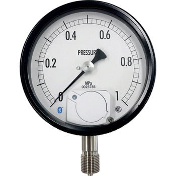 Wireless pressure meter ((A frame / standing type) 100φ type: BR12BR12-143   0~4MPa