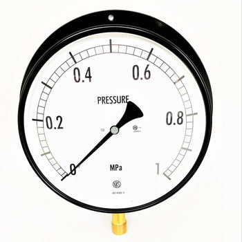 Ordinary pressure meter (A/B frame/stand format) 200φ format: AJ10AJ10-241-M  2.5MPa