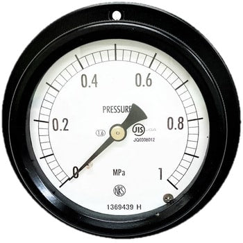 Sealed pressure meter (D frame / embedded type) 75φ format: BC15BC15-233  -0.1～0MPa