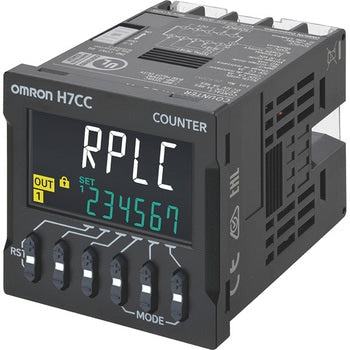 Preset counter/tachometer H7CC-A seriesH7CC-AWS